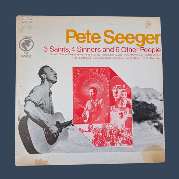 Pete Seeger – 3 Saints, 4 Sinners and 6 Other People (Columbia / Folk Odyssey) - Picture 1 of 2